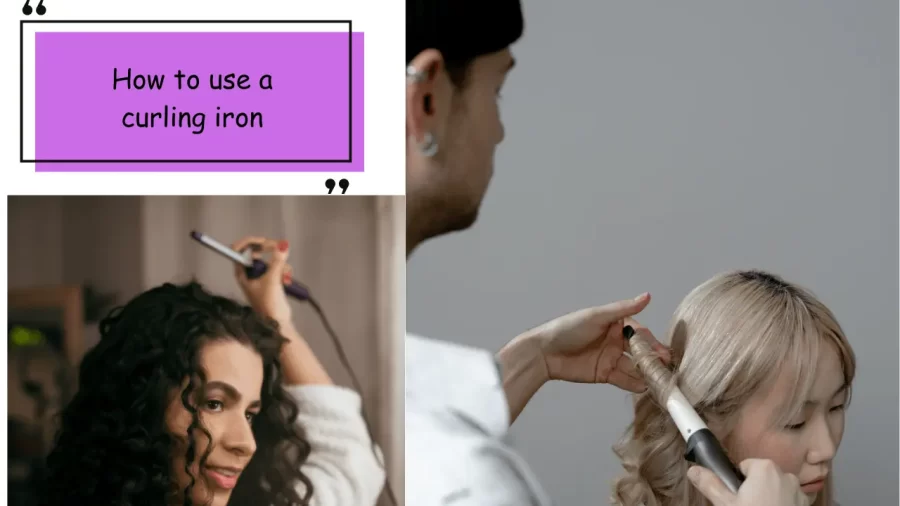 how to use a curling iron