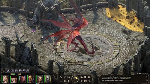 Pillars of eternity 2d isometric world